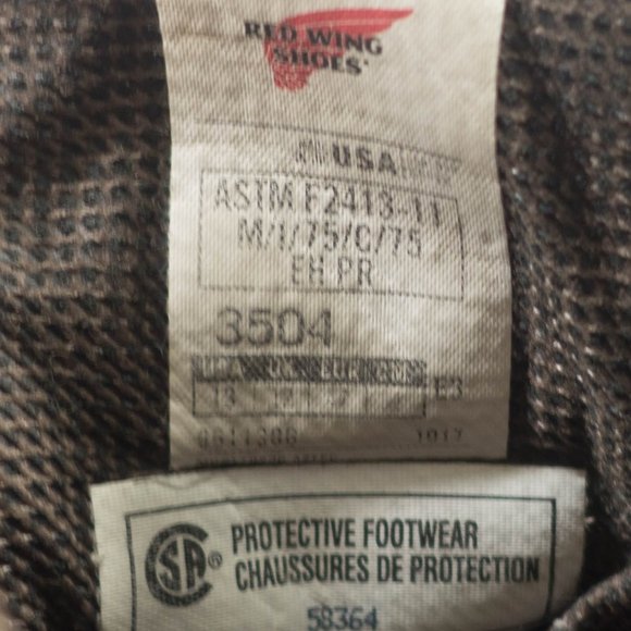 Red Wing 3504 Supersole 2.0 8" Gore-tex Waterproof Steel Toe Boots - Men's 13 - Picture 10 of 10